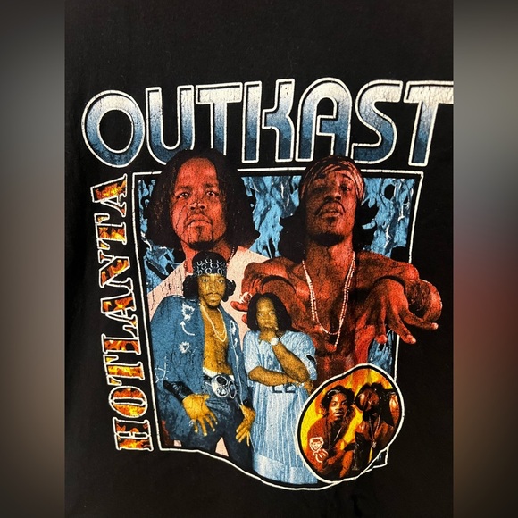 Vintage Style Outkast Men’s L T-shirt Graphic - Picture 3 of 5